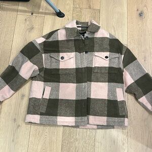 All Saints fleece lined jacket